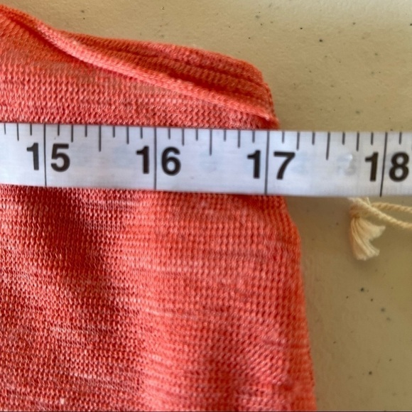 Taylor & Sage lace from tank with lace front detailing NWT size small peach - Picture 8 of 9